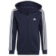 Adidas Παιδική ζακέτα U Essentials 3-Stripes Fleece Full-Zip Hoodie